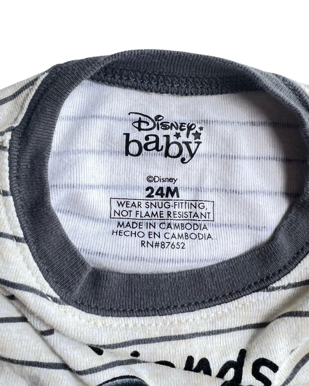 24M Baby Boy DISNEY Baby Mickey & Pluto Friends PJs