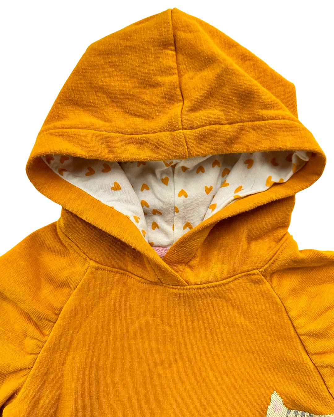 18M Baby Girl Mustard Cat & Jack Cat Sweatshirt Top