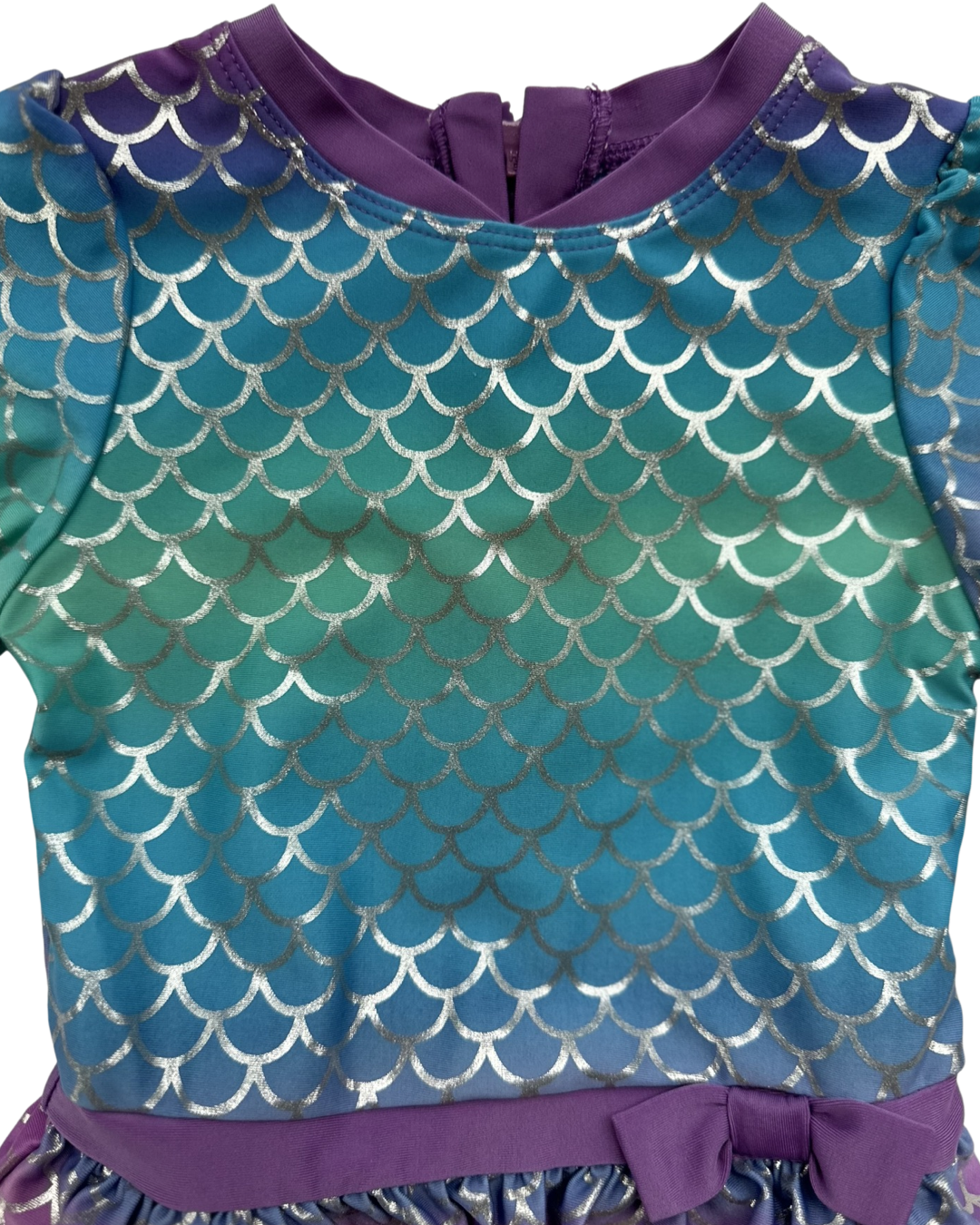 18M Baby Girl Cat & Jack Mermaid RashGuard Swim Suit