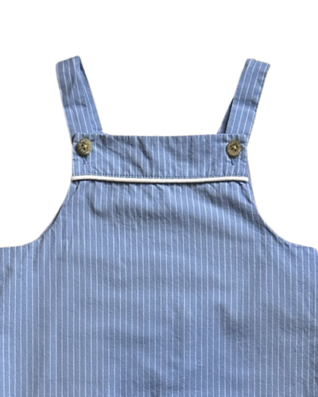 6M-12M Baby Boy Blue Stripe Janie & Jack Romper