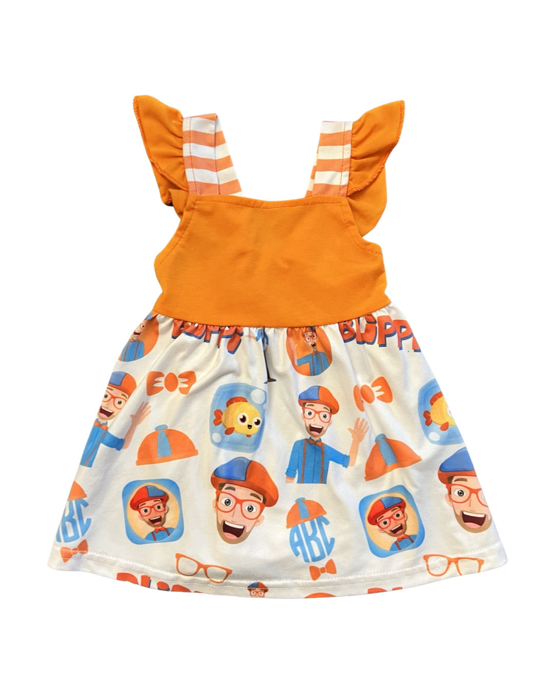 12M-18M Baby Girl Boutique Blippi Outfit