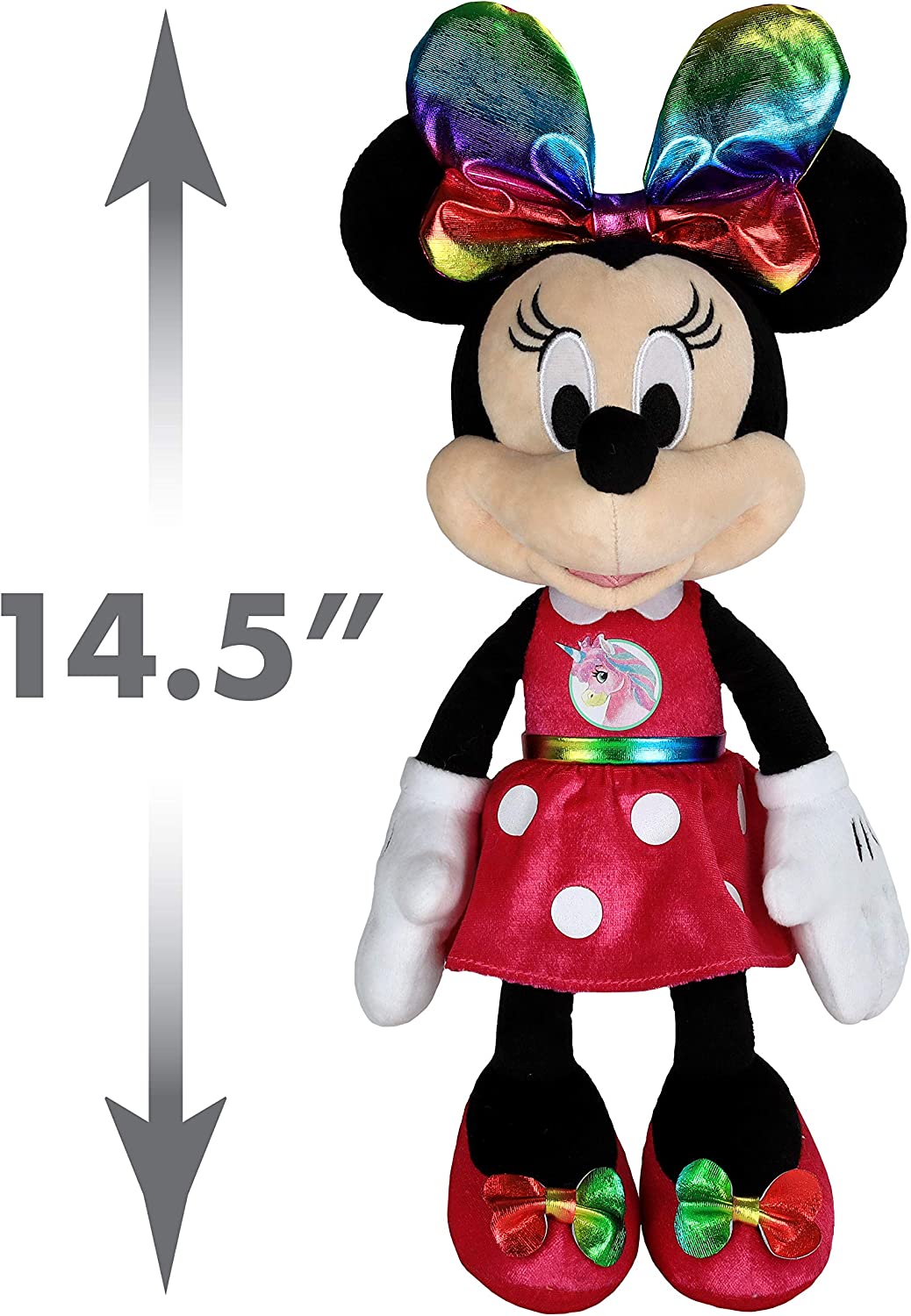 Disney Junior Minnie Mouse Sparkle & Sing 14” Plush Toy