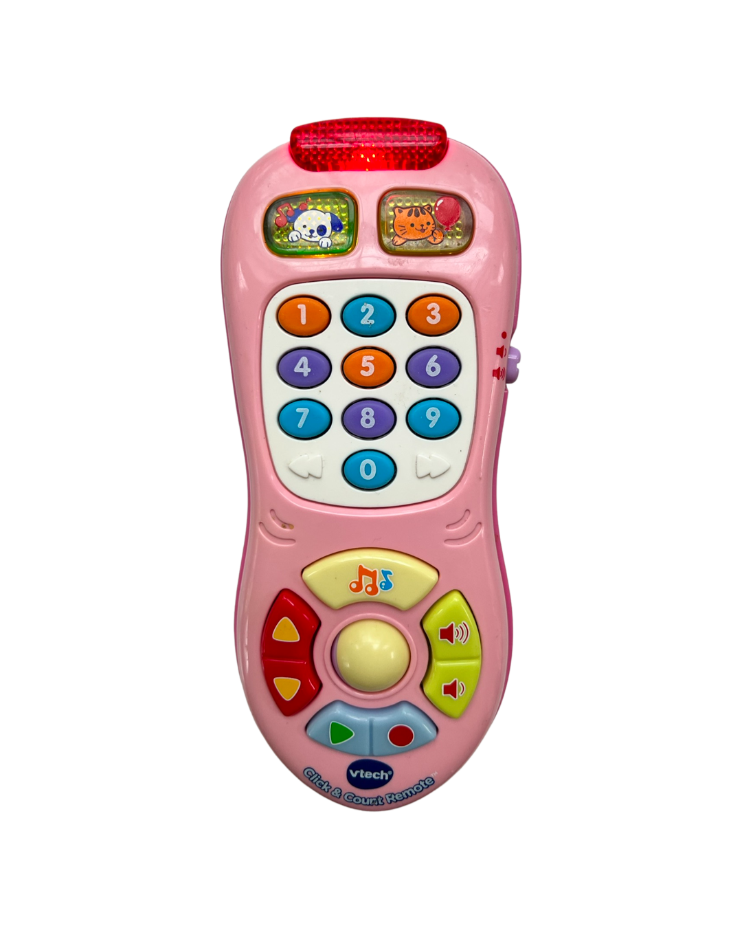 VTech Click & Count Pink Interactive Remote Control Baby Toy