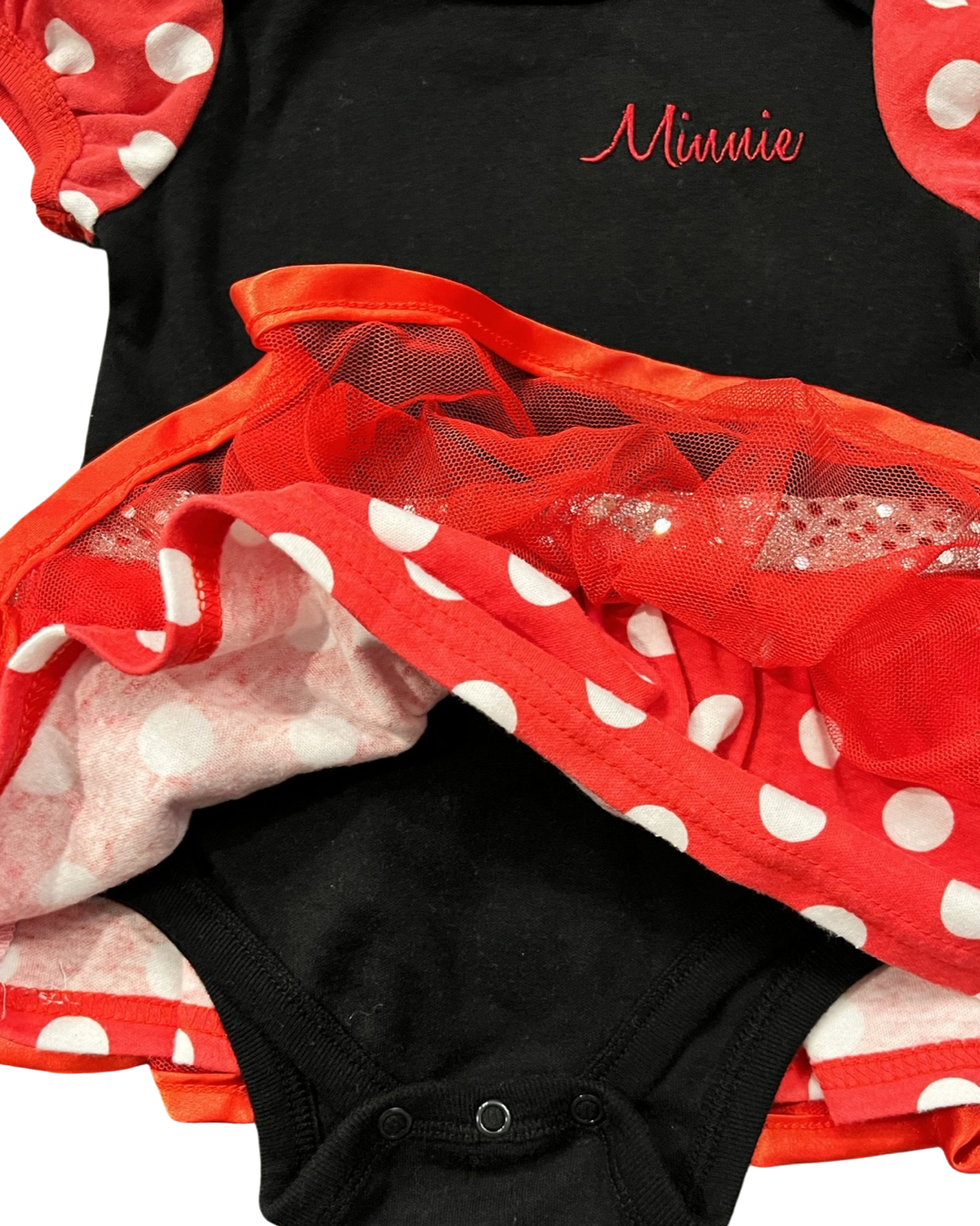 6-9M Baby Girl DISNEY Minnie Mouse Onesie Dress