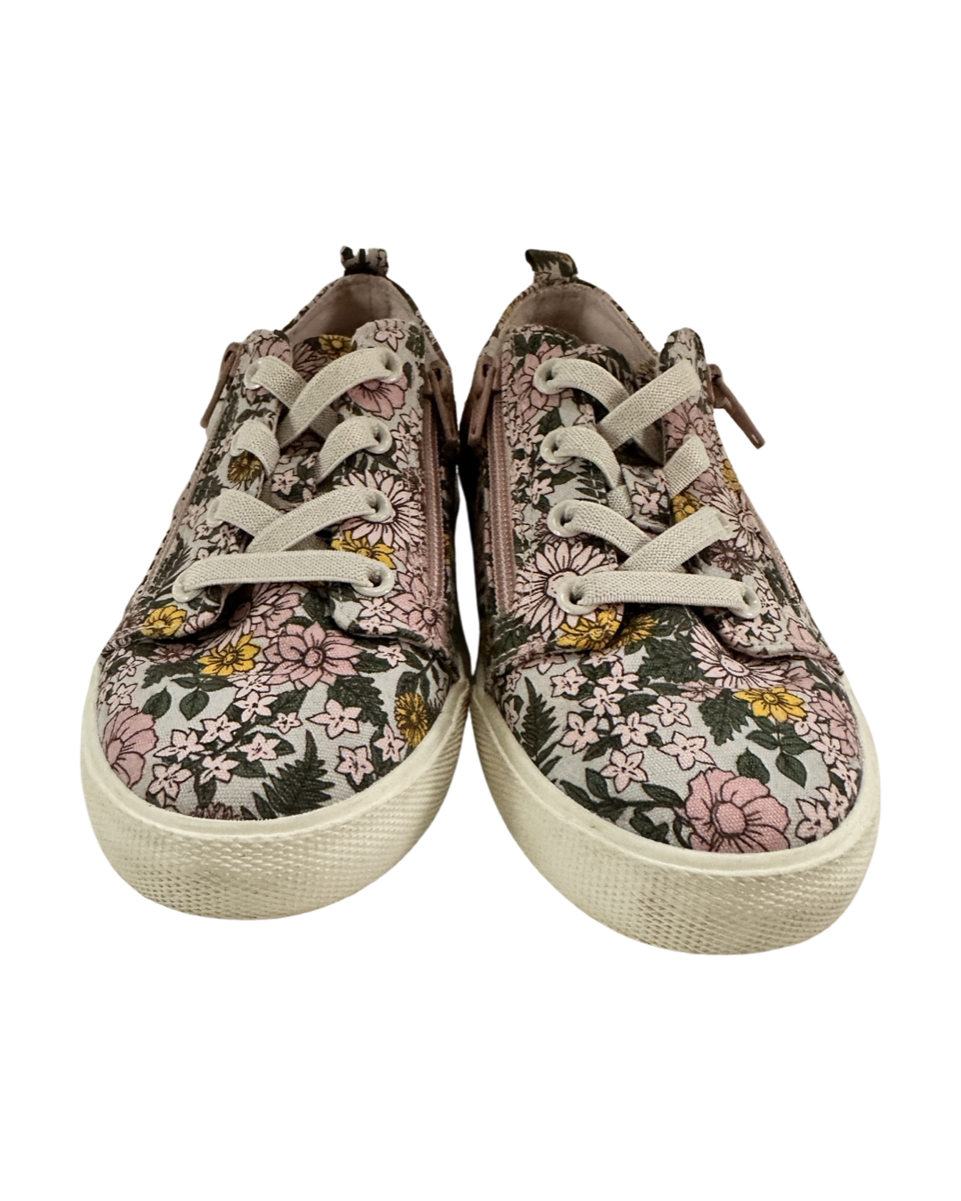 Girls Size 3 Cat & Jack Pink Floral Shoes Sneakers