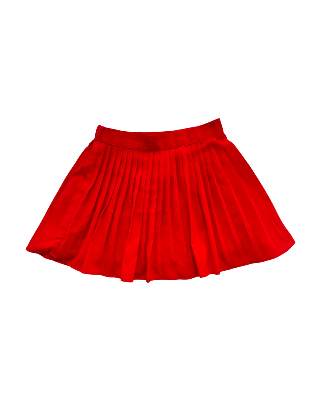 12M-18M Baby Girl Red Pleated Janie & Jack Skirt