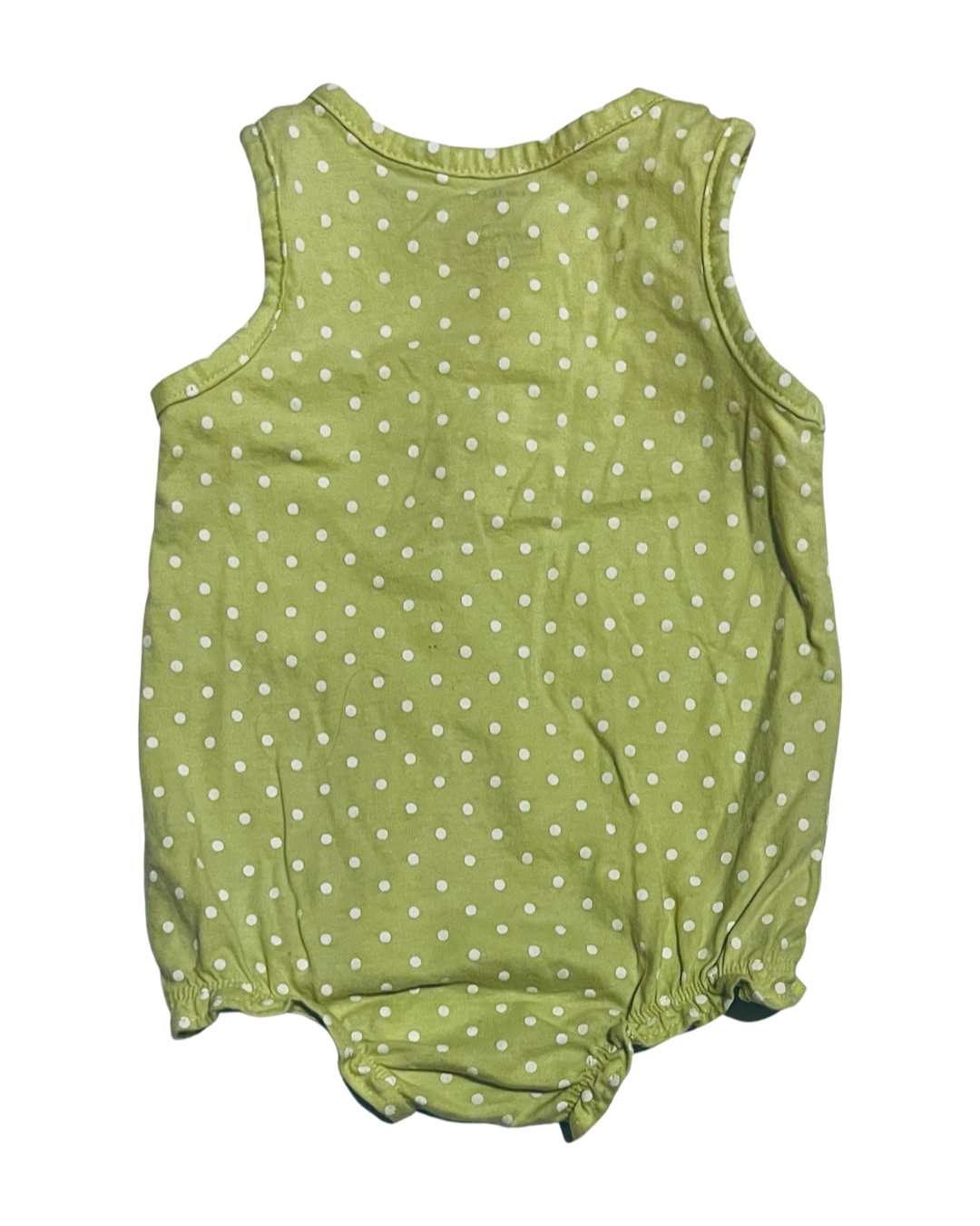 6M Baby Girl Carters Polka Dot Fish Bubble Romper
