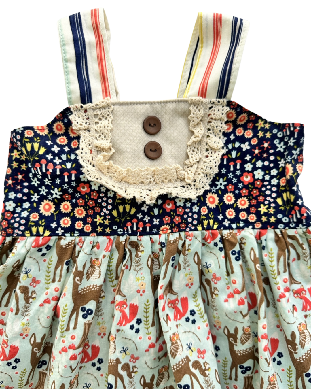 2T Toddler Girl Best Dress Ever Boutique Dress Bambi Deer