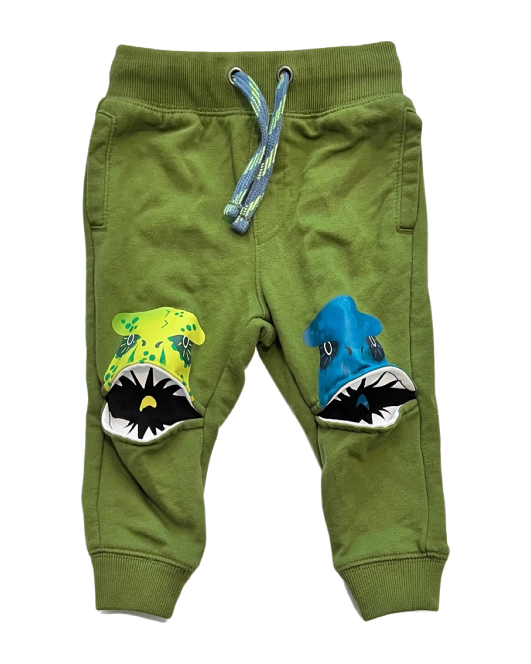 18M Baby Boy Cat & Jack Green Dino Joggers