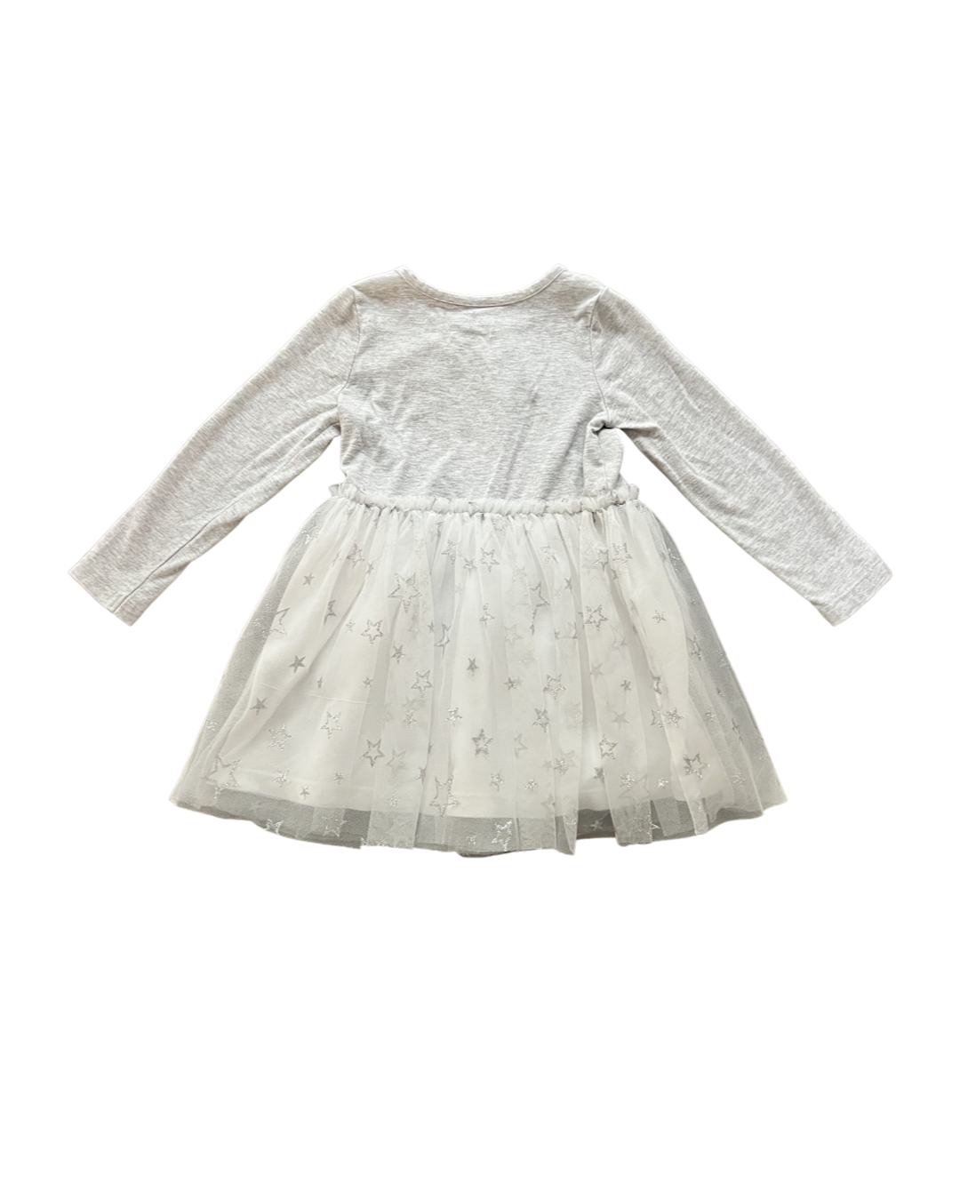 3T Toddler Girl Gray / White Star Tulle Cat & Jack Dress