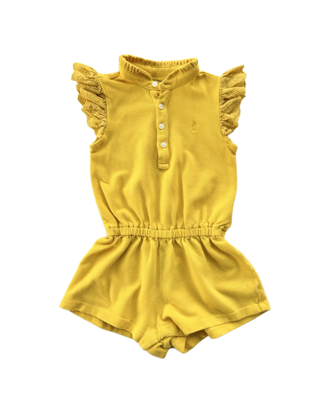 18M Baby Girl Ralph Lauren Yellow Romper