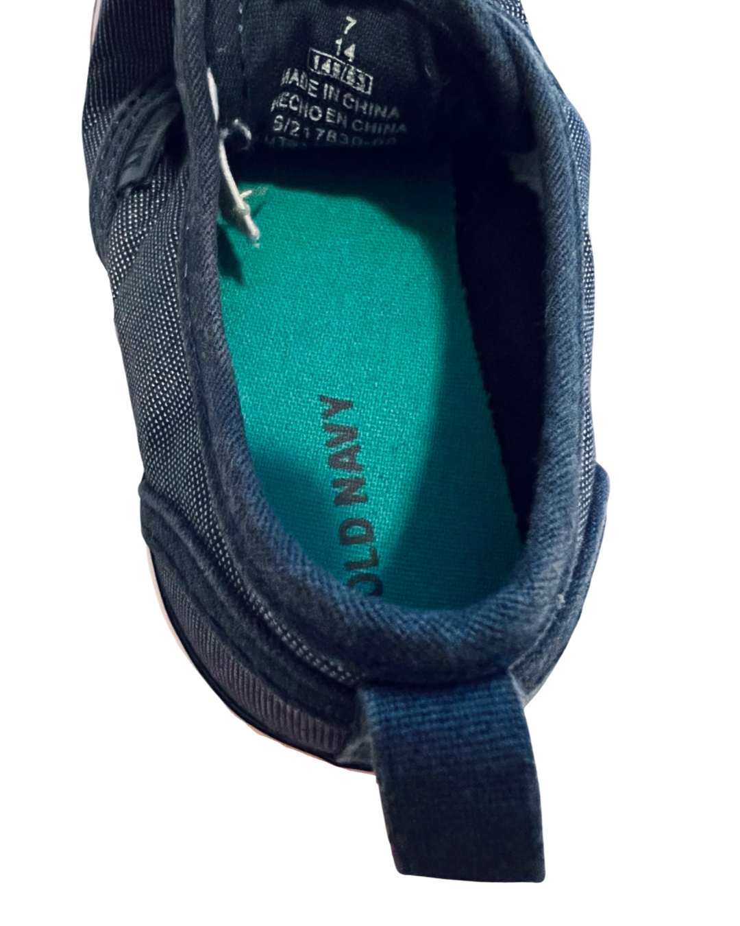 7C Toddler Boy Blue Slip On Old Navy Shoes