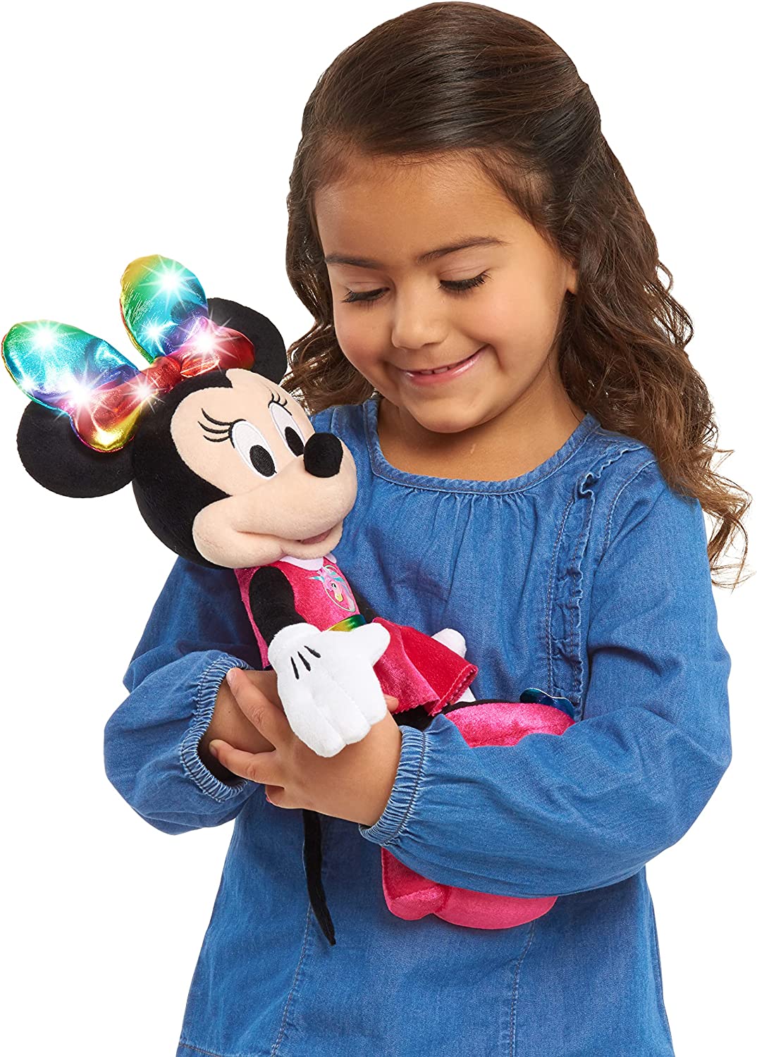Disney Junior Minnie Mouse Sparkle & Sing 14” Plush Toy