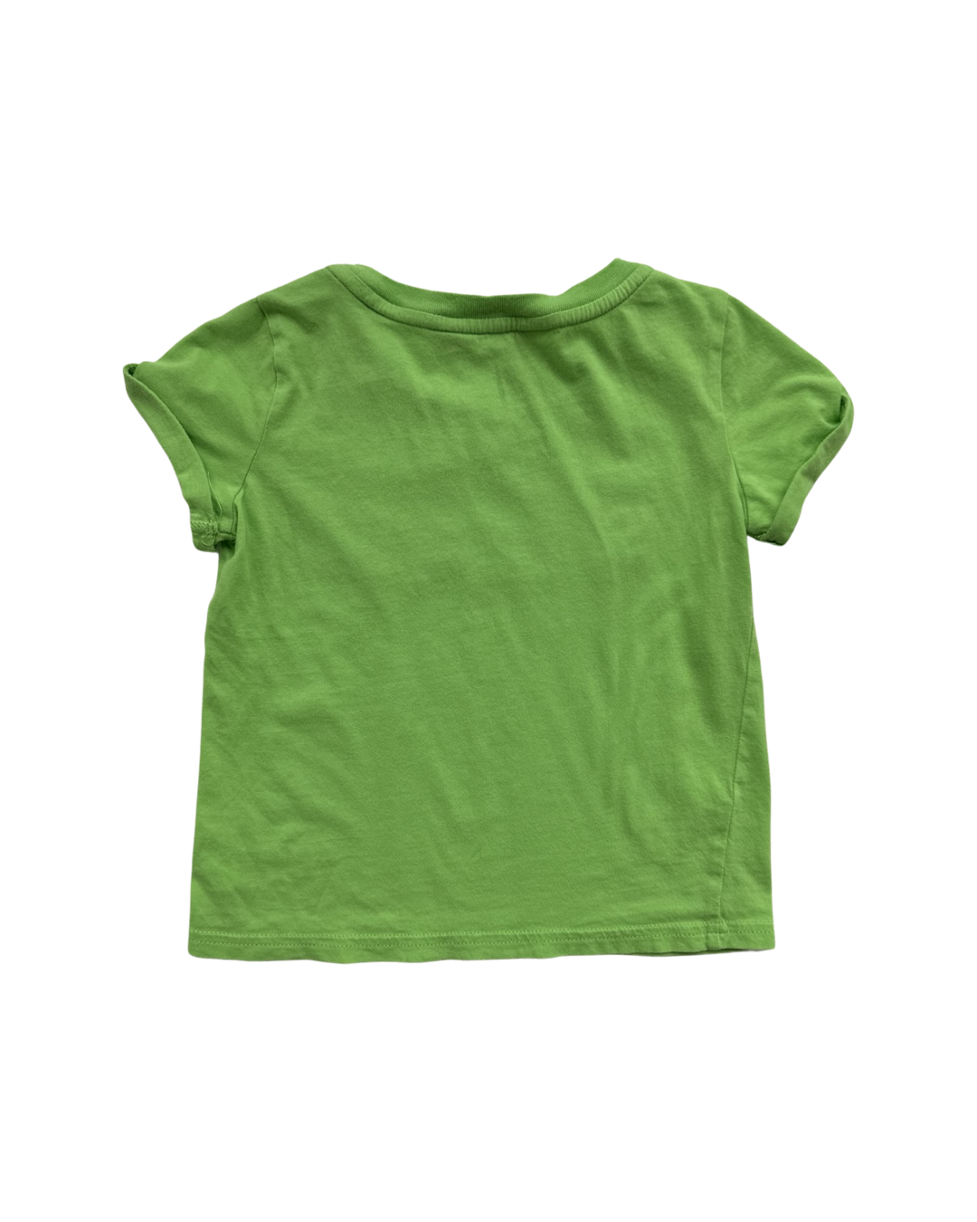 4T Toddler Girl Ralph Lauren Polo Green / Pink T-Shirt Top