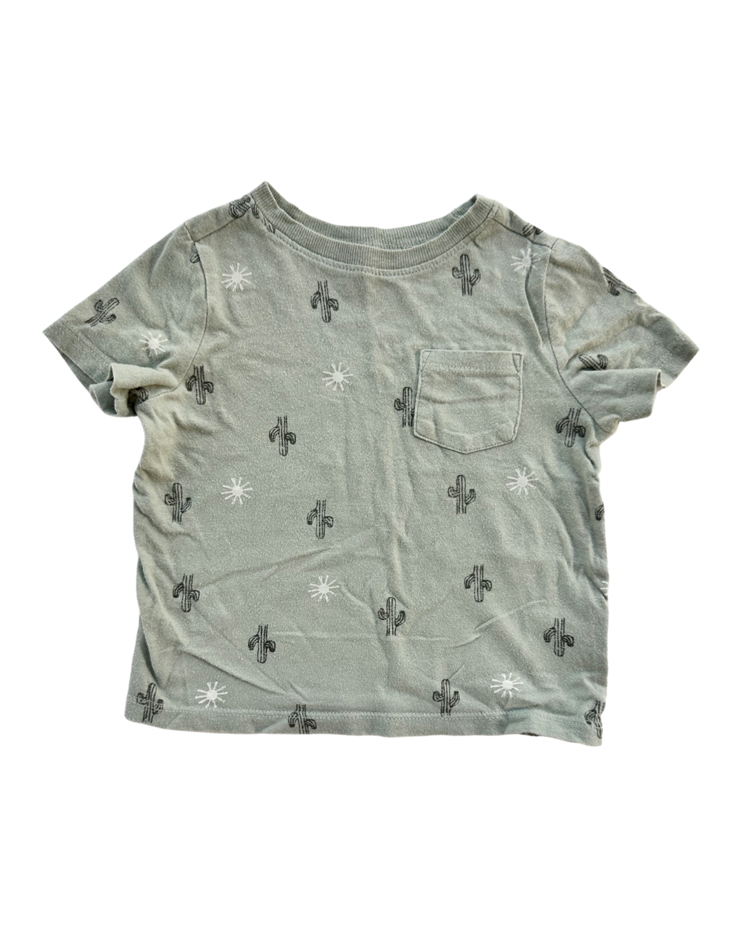 18M-24M Baby Boy Old Navy Green Cactus Shirt