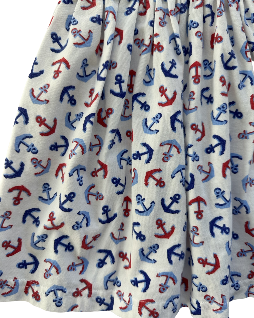 6M Baby Girl Red / White / Blue Anchor Rachel Riley London Dress
