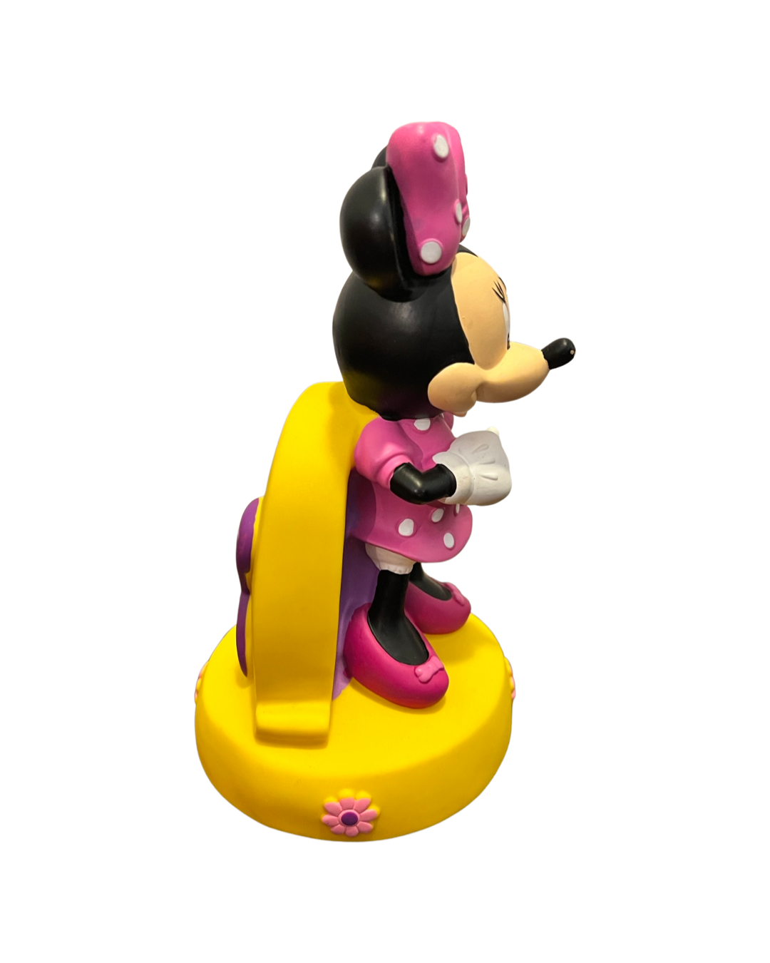 DISNEY Minnie Mouse 9” Plastic Piggy Money Bank