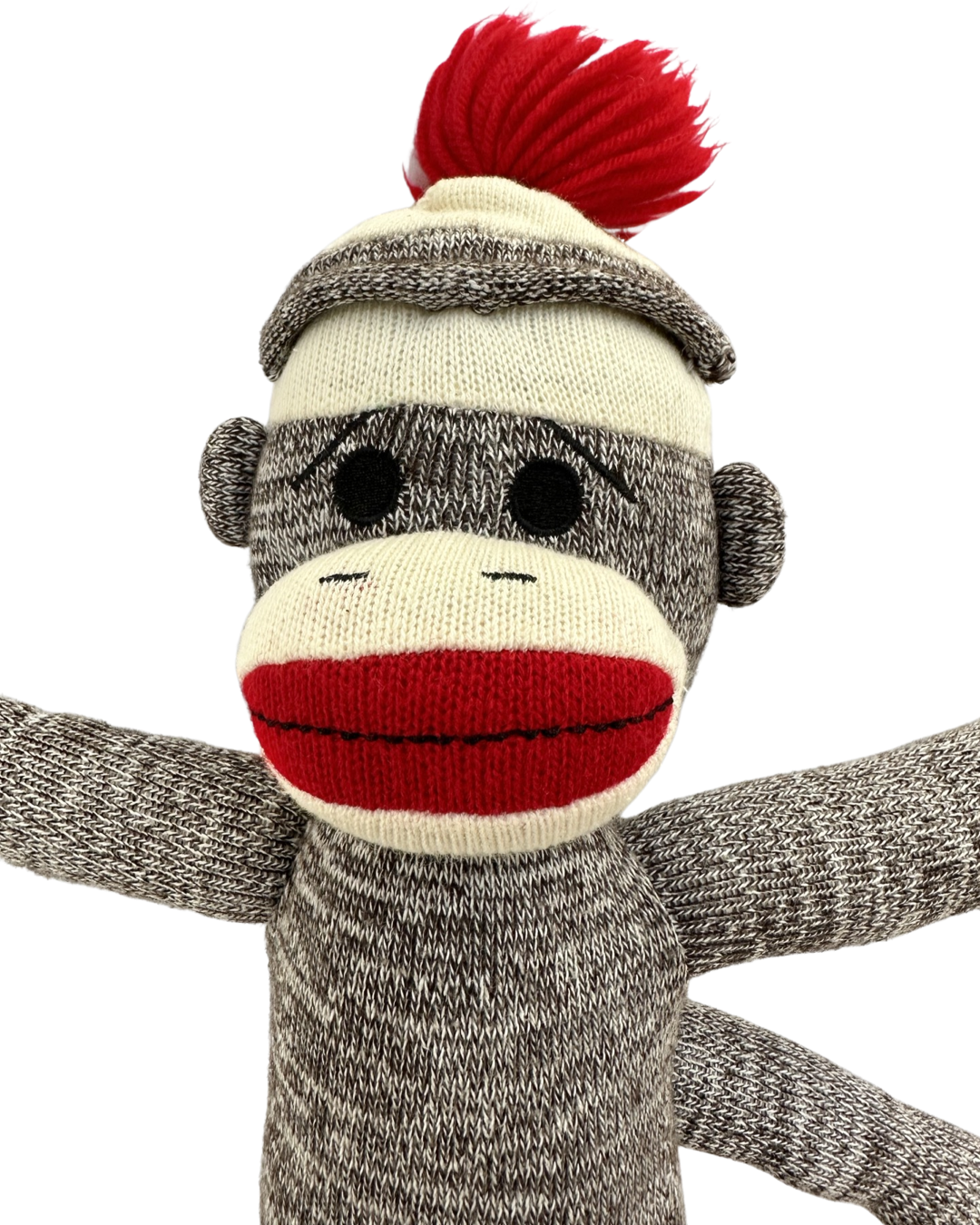 22” Sock Monkey Plush Toy