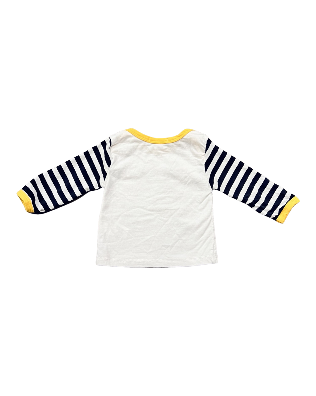 0-3M Baby Boy Boutique Black & White Striped Arrow Set