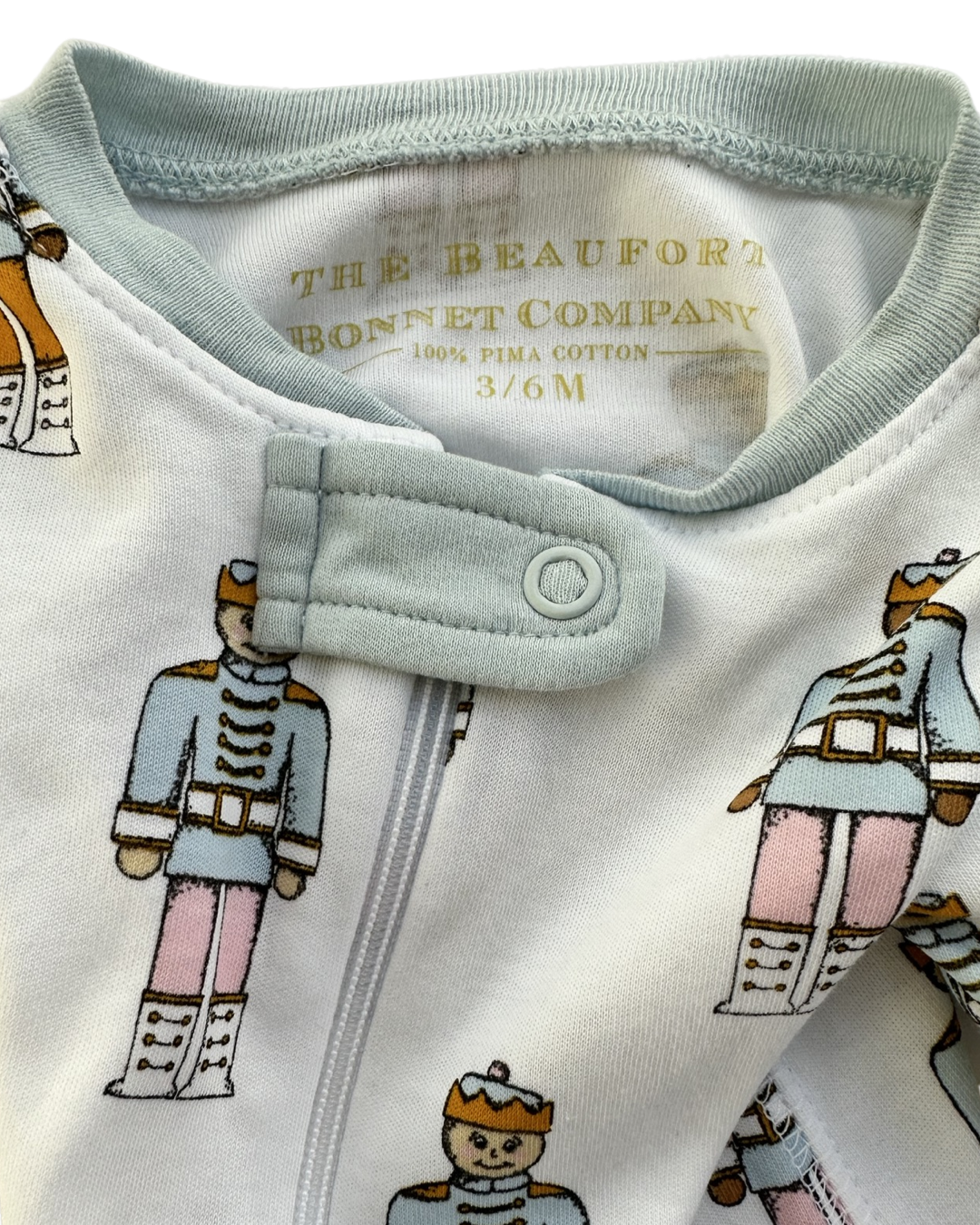 3-6M Baby Boy TBBC Beaufort Bonnet Nutcracker Sleeper PJs Night Nights