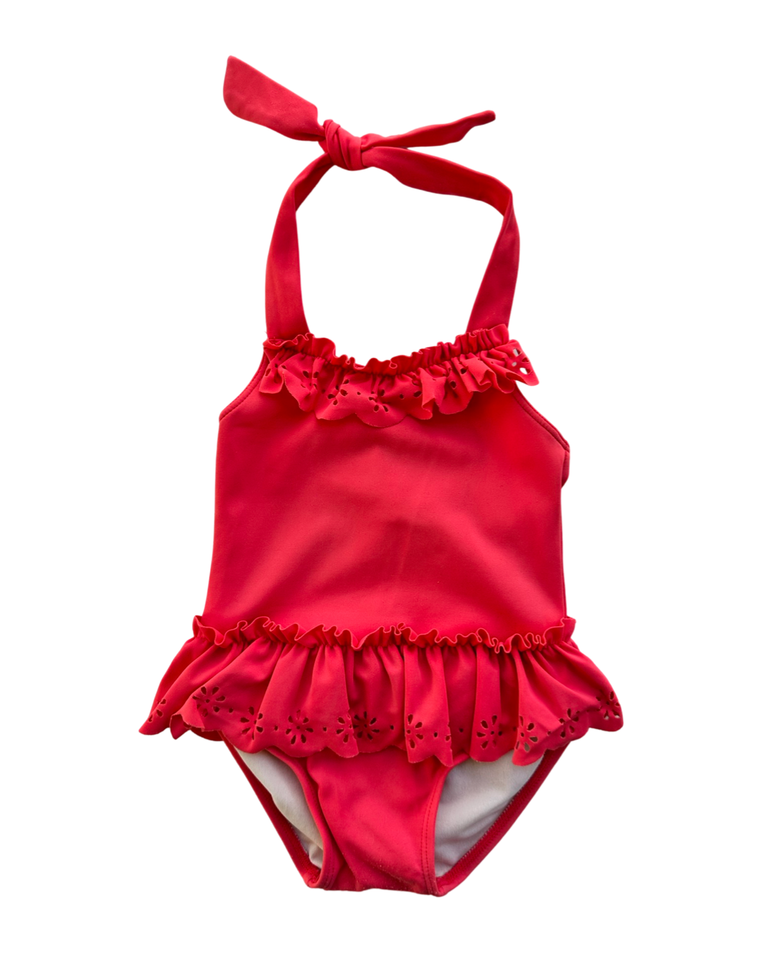 12M-18M Baby Girl Pink Janie & Jack One Piece Swim Suit