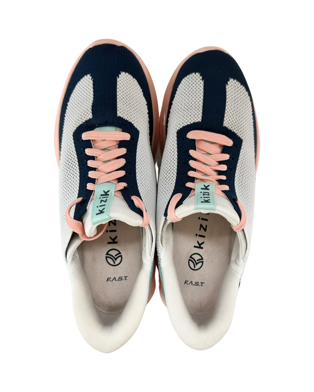 Women's Size 7 Kizik Athens Athletic Sneaker Shoes in Color Bahama