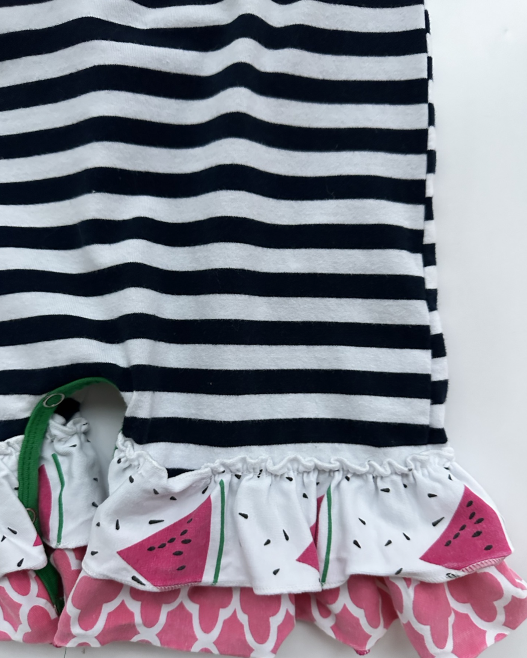 6-9M Baby Girl Lollies & Lace Boutique Watermelon Romper