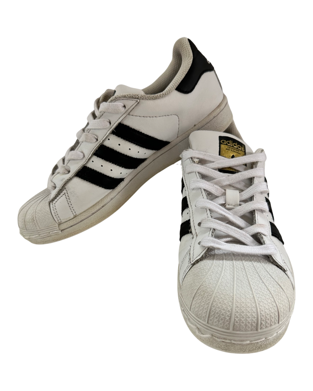 Men’s Size 5.5 Leather Adidas Shell Toe Superstar shoe