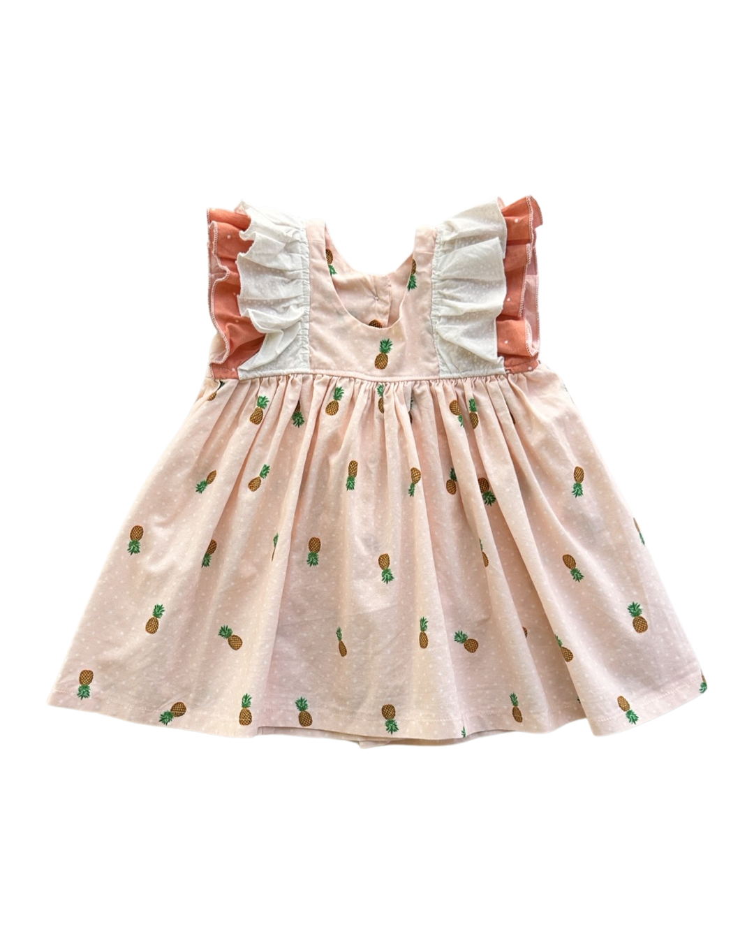 12M-18M Baby Girl Pink Pineapple Boutque Dress