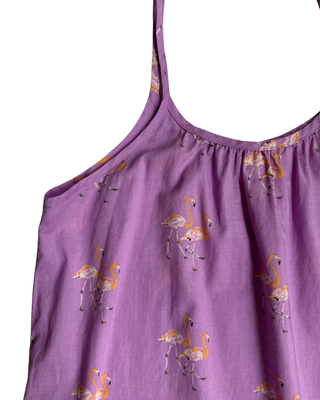 Youth Girls Size 11/12 Tween Pink Chicken Purple Pink Flamingo Sun Dress