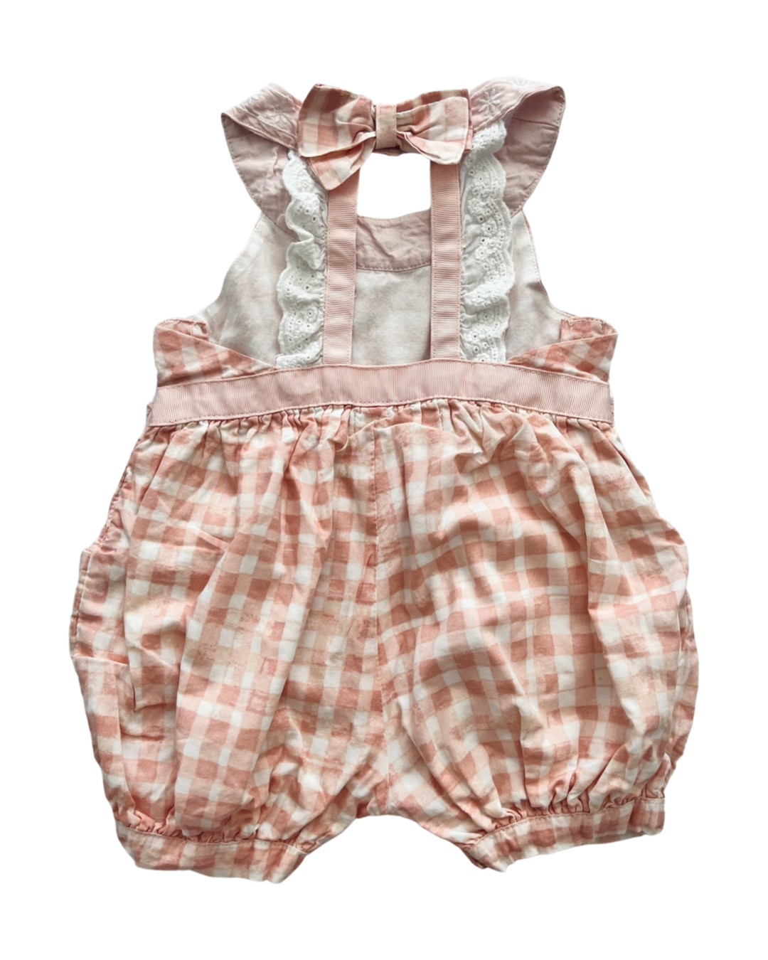 3-6M Baby Girl Pink Tommy Bahama Bubble Romper