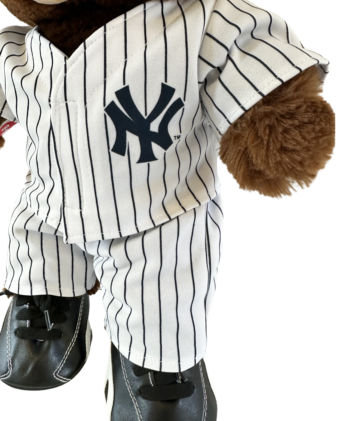 Build A Bear New York Yankees Brown Baseball Bear