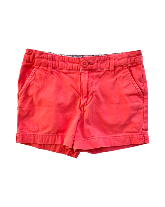 10 Youth Girls Size 10 J Khaki Coral Pink Chino Shorts