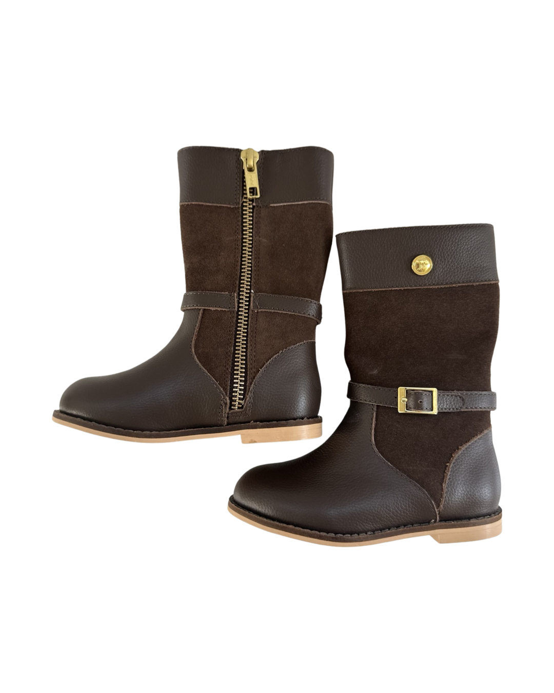7C Toddler Girl Janie & Jack Brown Riding Boots