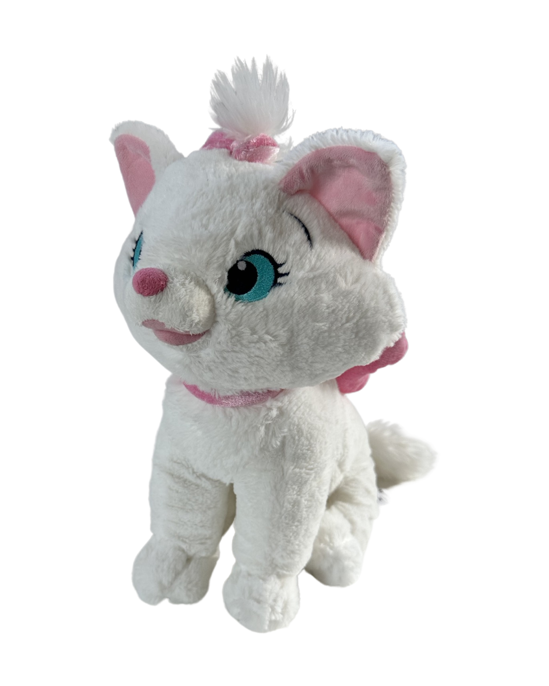 Disney Store 12” Aristocats Marie White Cat Character Plush Toy