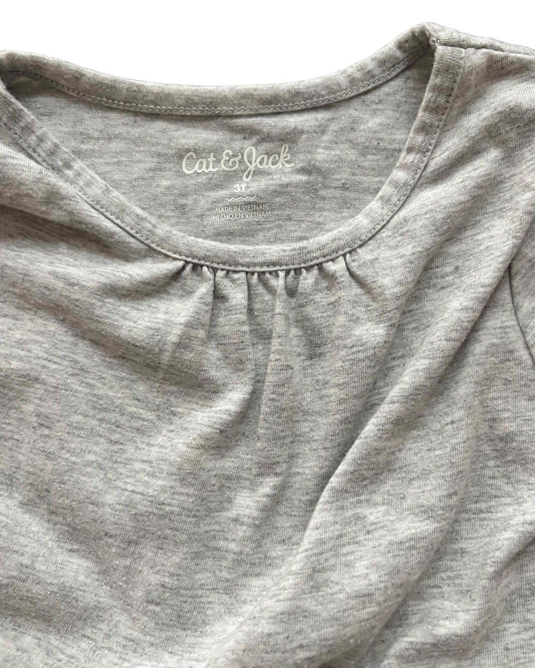 3T Toddler Girl Gray / White Star Tulle Cat & Jack Dress