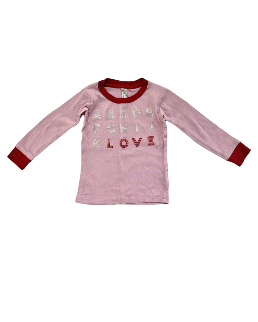 2T Toddler Girl Rabbit Skins Boutique Love PJs