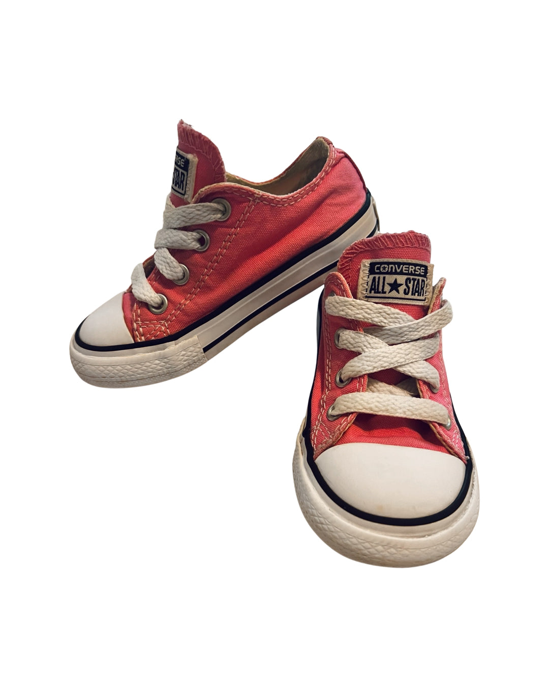 6C Toddler Girl Pink Converse All Star Chucks