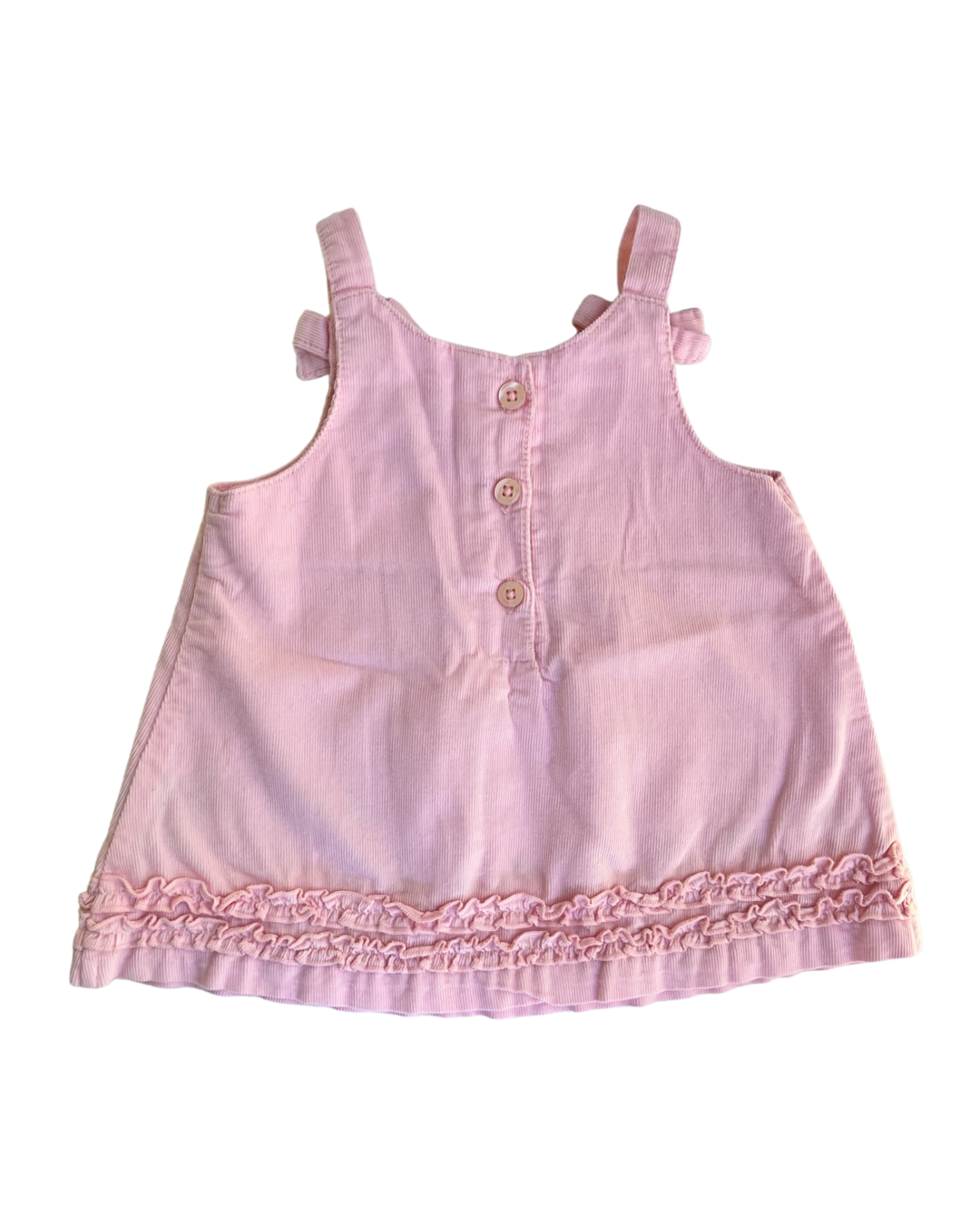 3-6M Baby Girl Pink DISNEY Winnie the Pooh & Piglet Corduroy Dress