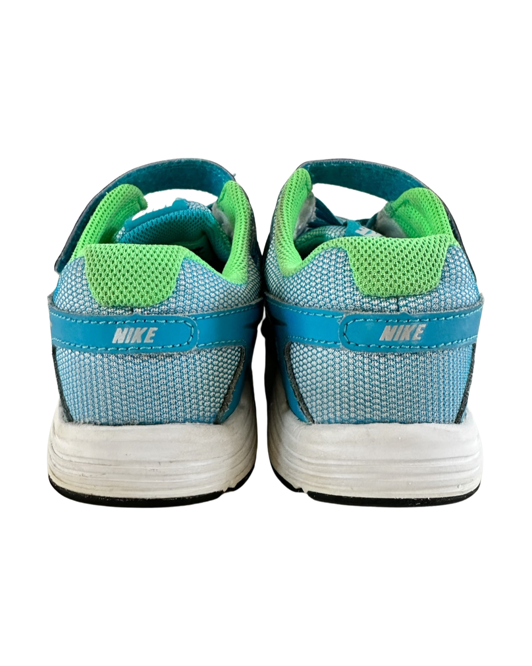 Girls Youth 2Y Teal Nike Tennis Shoes