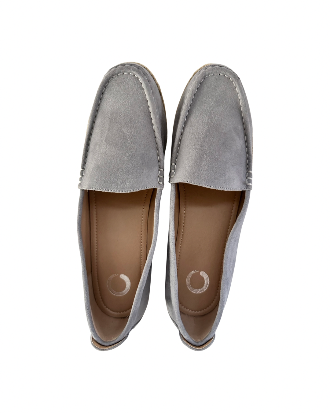 Women’s Size 9.5 Bluish Grey Journee Collection Baile Espadrille Loafer Shoes