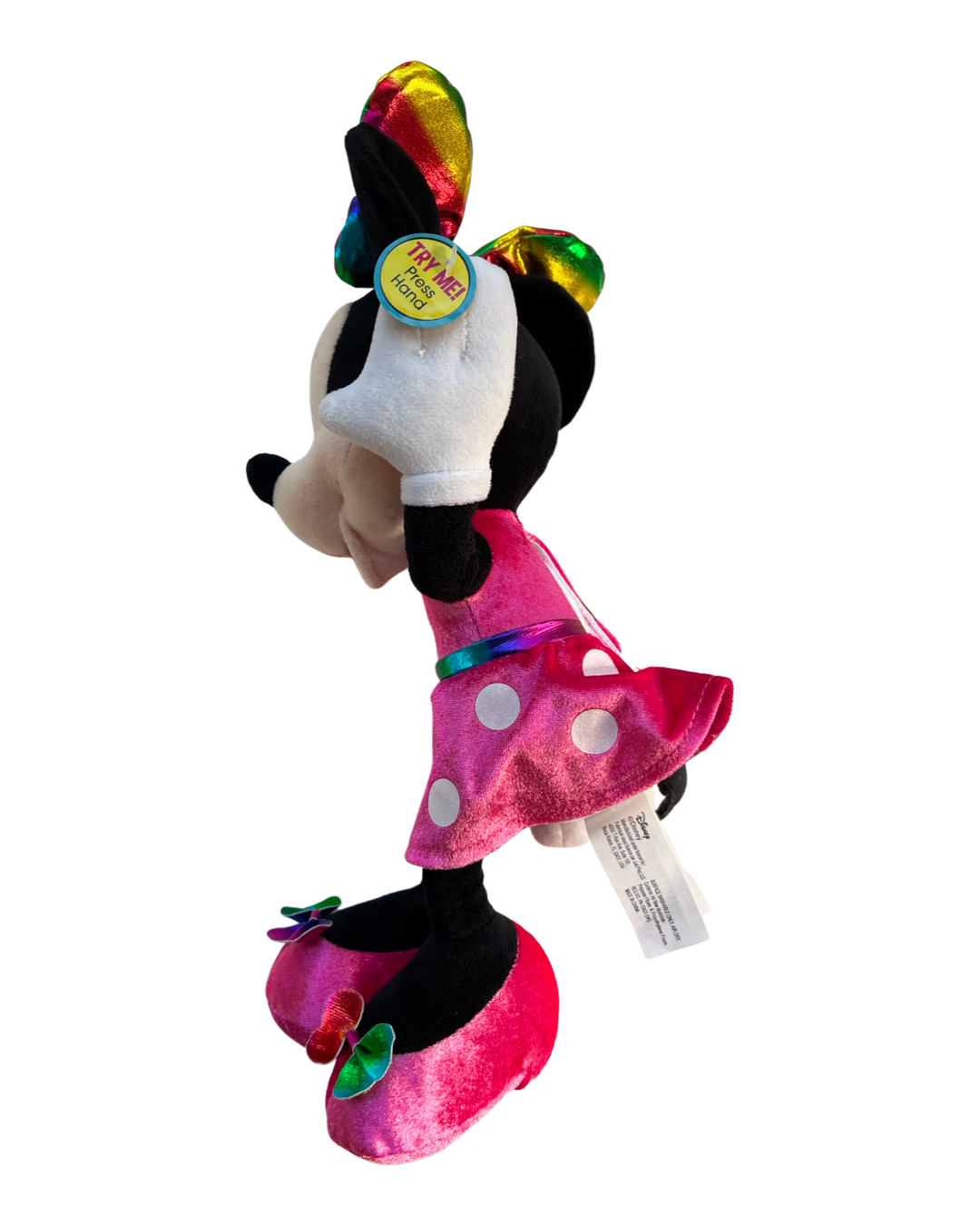 Disney Junior Minnie Mouse Sparkle & Sing 14” Plush Toy