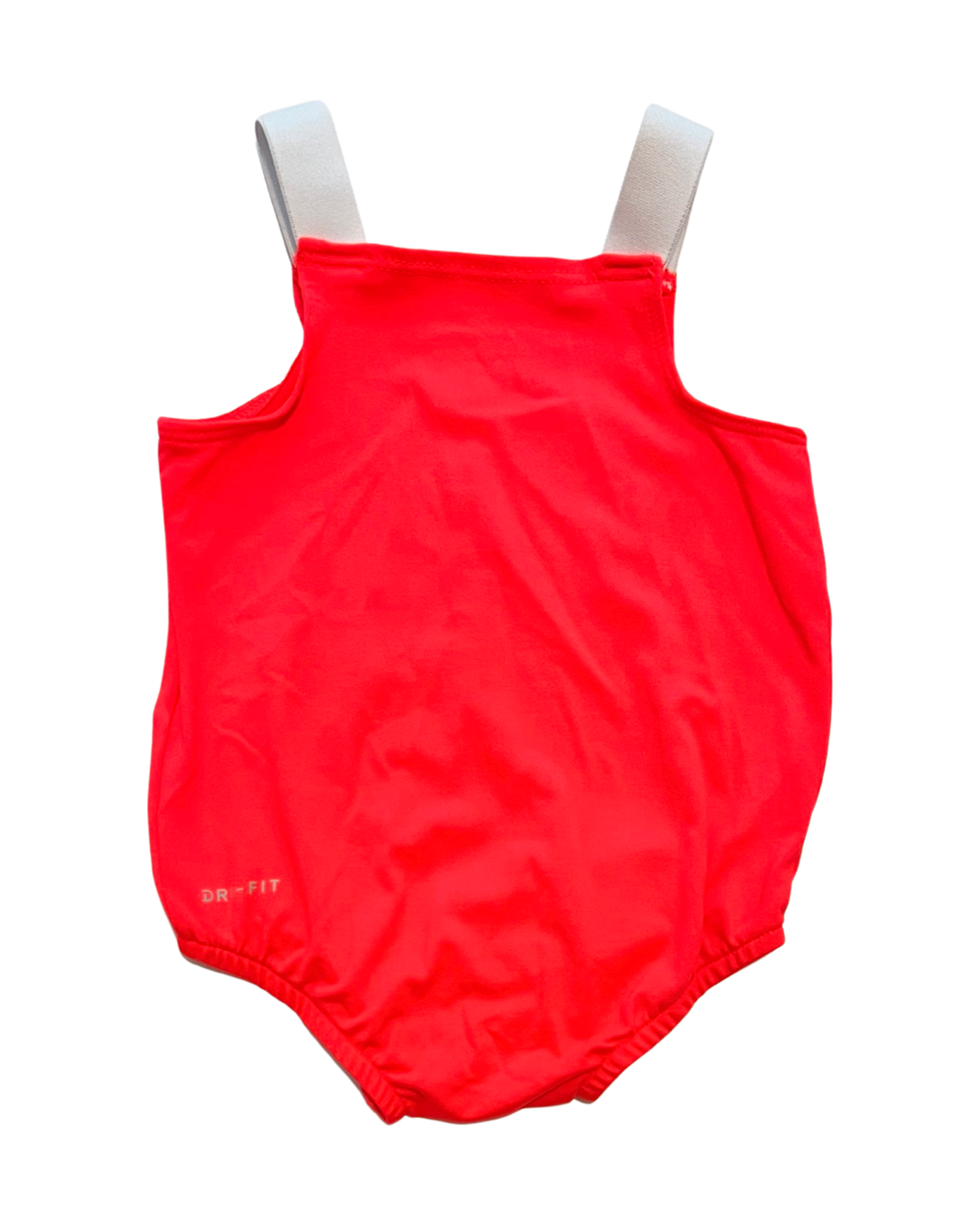 3-6M Baby Girl Nike Dri-fit Neon Coral Heart Swim Suit