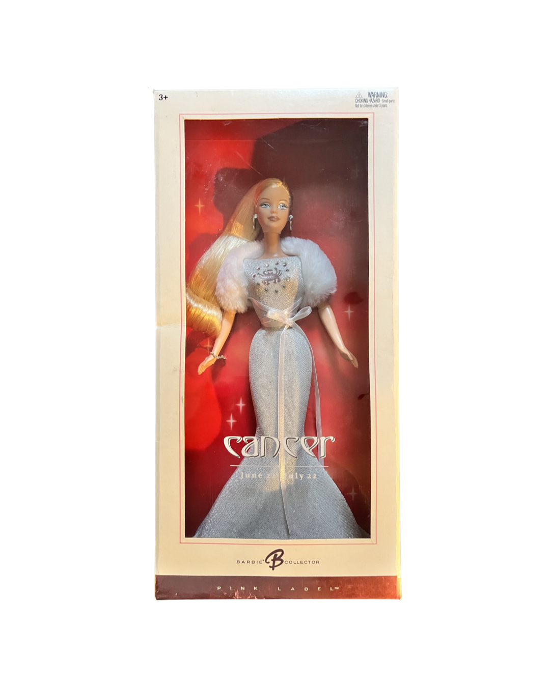 2004 CANCER Zodiac JUN 22 - JUL 22 Blond Barbie Doll Mattel #C6243