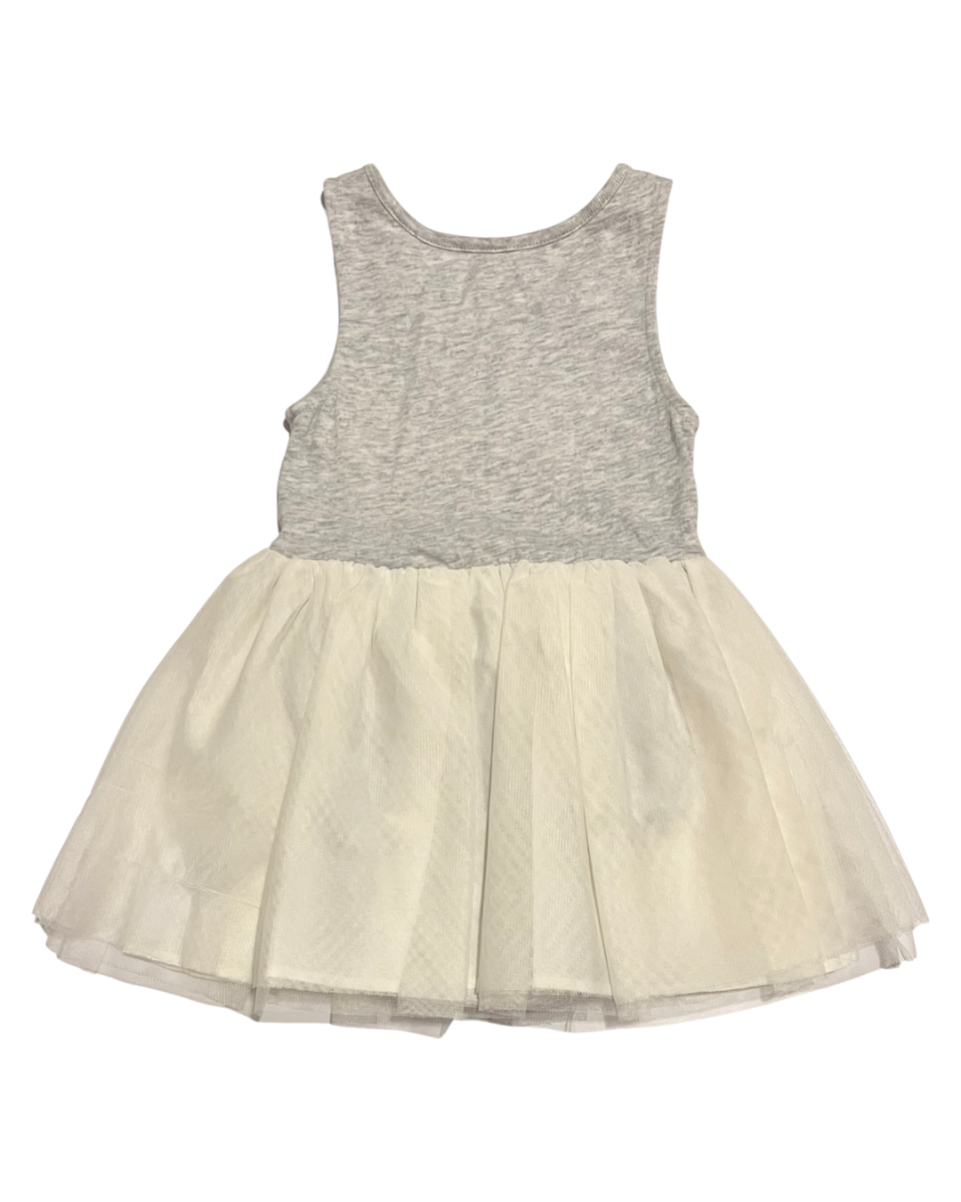 12M-18M Baby Girl Old Navy Gray / Cream Tulle Tutu Dress