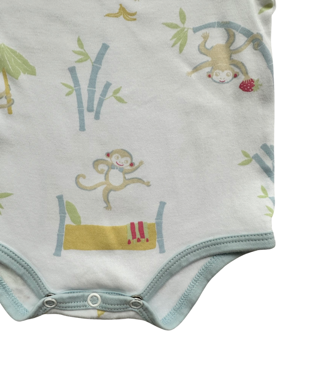 6M-12M Baby Boy TBBC Beaufort Bonnet Company Monkey Onesie