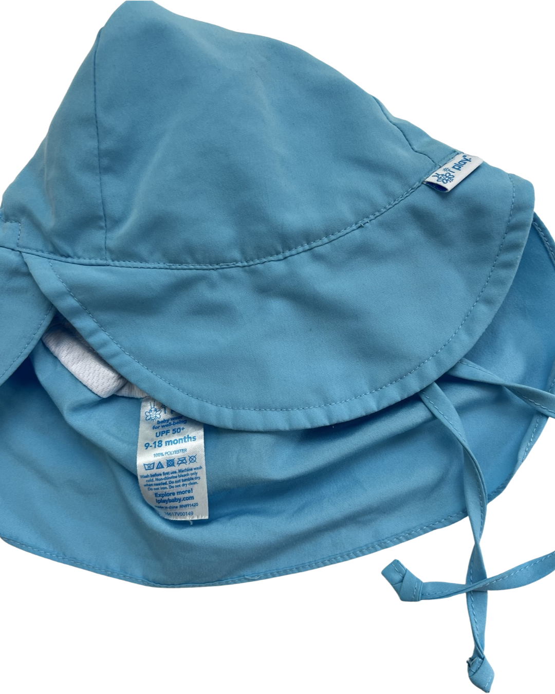 9M-18M Baby Boy Blue iPlay Sun Hat