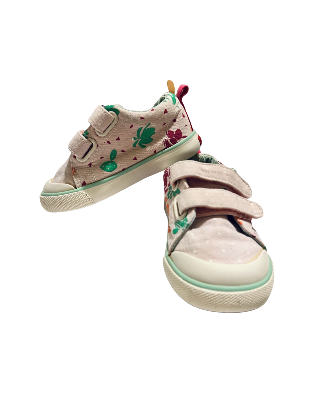 5C Toddler Girl Pink Floral See Kai Run Shoes