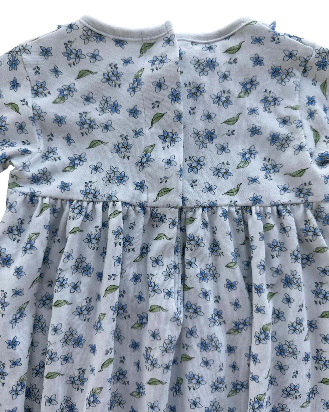 0-6M Baby Girl Magnolia Baby Smocked Sleeper Gown