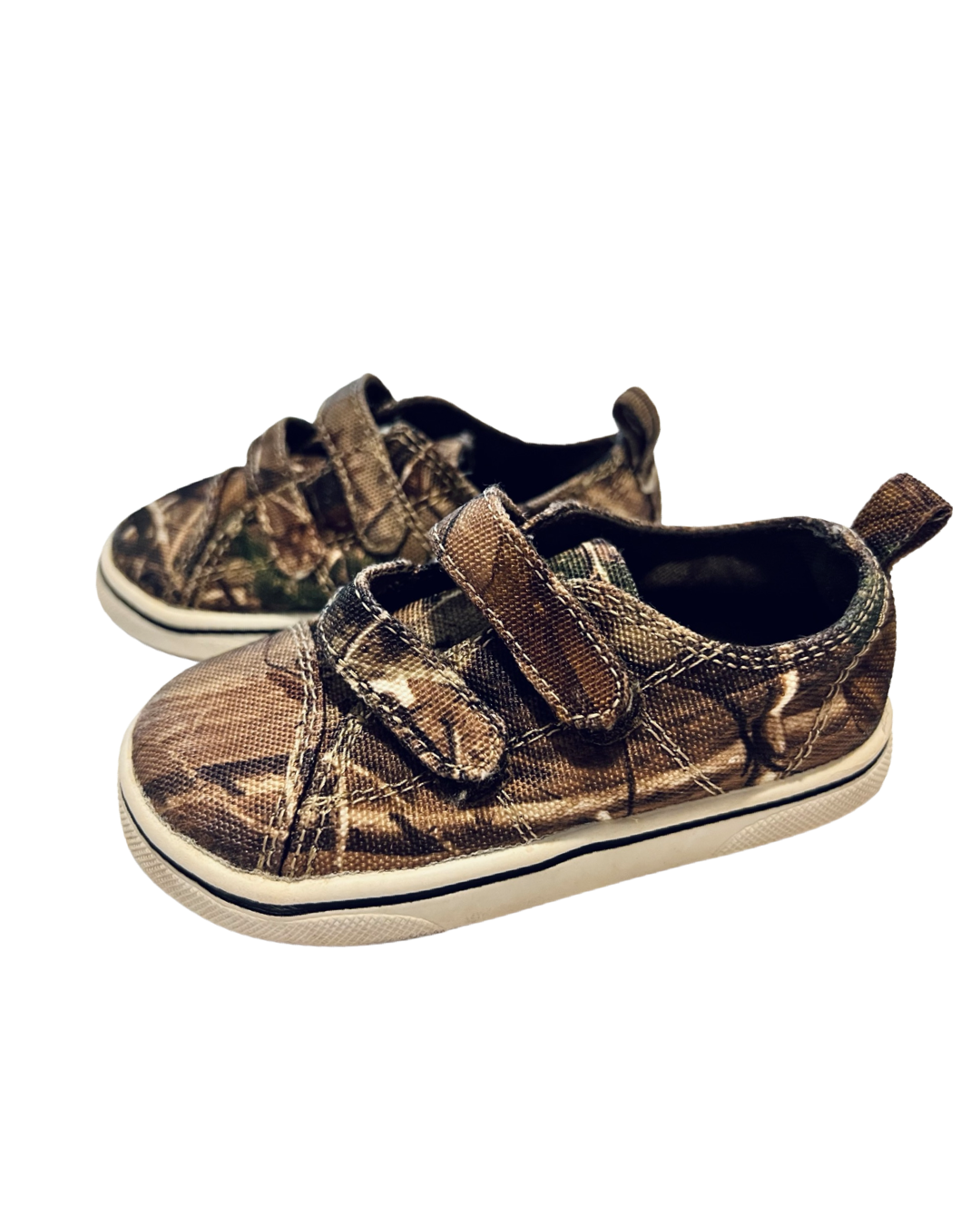 6C Toddler Boy Camo RealTree Velcro Shoes